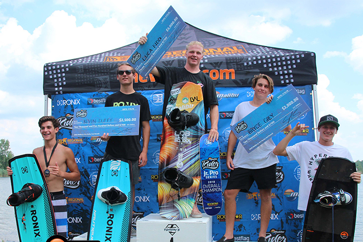 Malibu's Luca Kidd Wins the Jr. Pro Overall Series